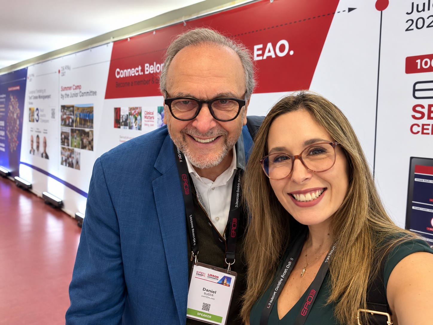 Dra. Alejandra Rodriguez Goncalves en el EAO Congress 2026 en Lisboa
