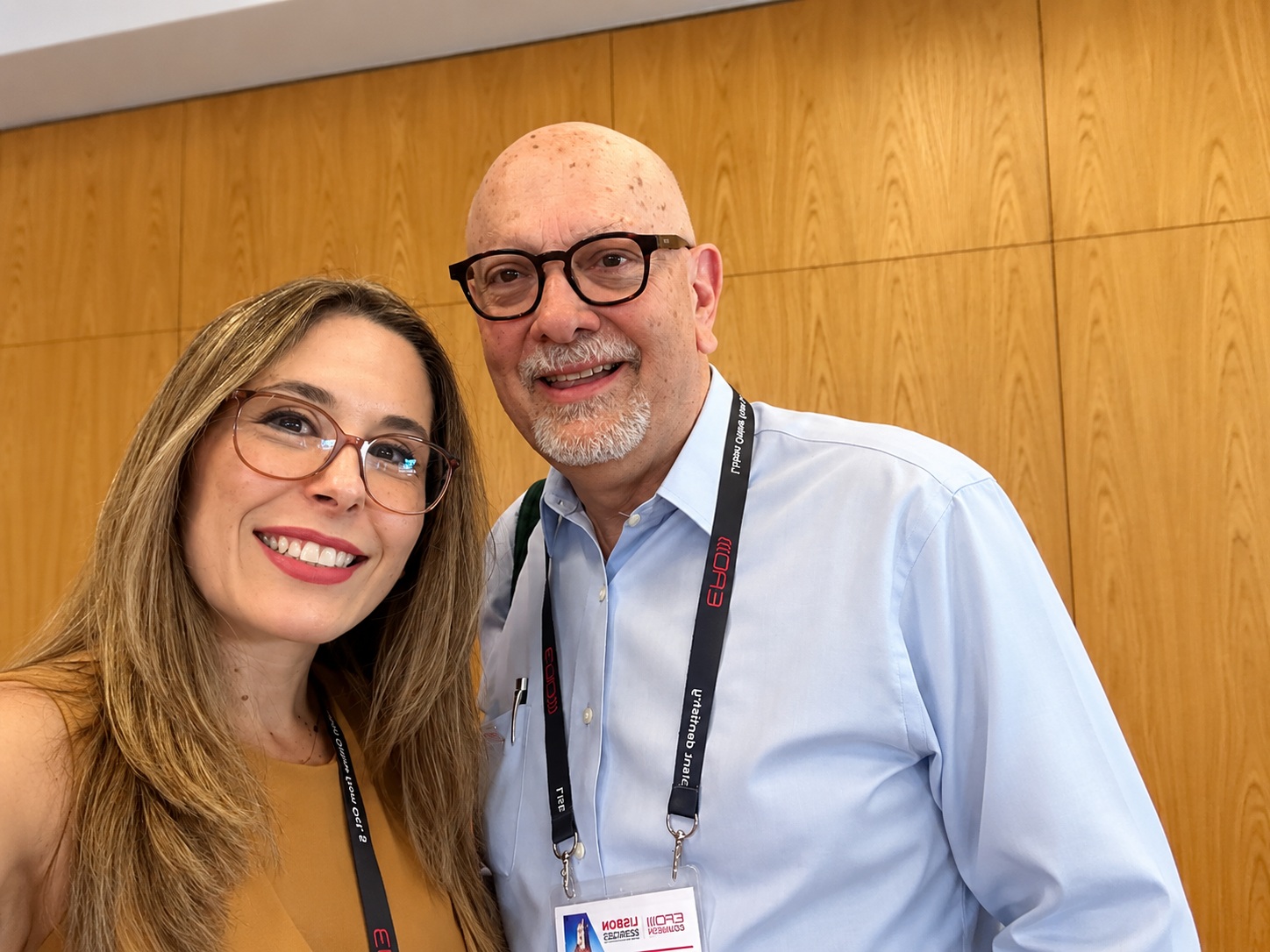 Dra. Alejandra Rodriguez Goncalves durante actividades del EAO Congress